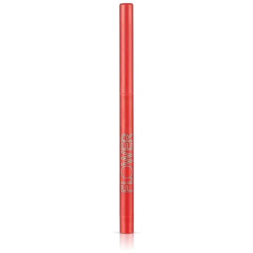 Flower Beauty Petal Pout Lip Liner - Smooth & Creamy Lip Liner with Pigment Rich Color, Prevents Feathering of Lip Color, Comes with Built-in Sharpener ( Cherry )