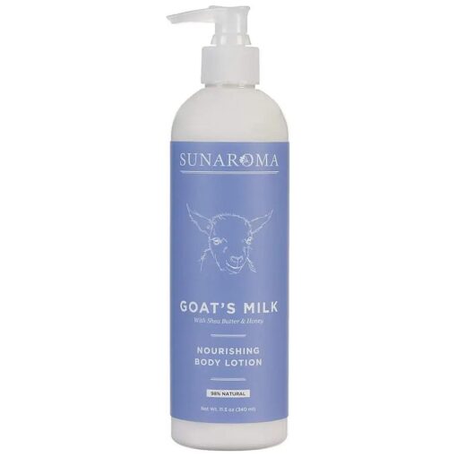 SUNAROMA Lotion Goat 'S Milk 11.5 Ounce Pump ( Nourishing ) ( 340ml )