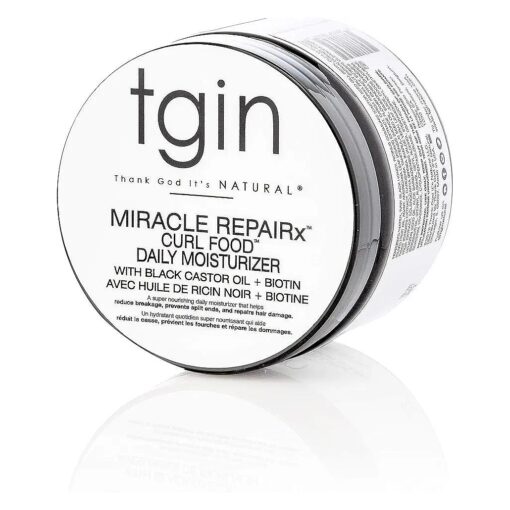 tgin Miracle RepaiRx Curl Food Daily Moisturizer For Damaged Hair - Repair - Protect - Restore - 12 Oz