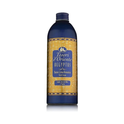 `` Aegyptus" Bath Cream with Blue Lily of the Nile and Papyrus Milk [ Italian Import ]