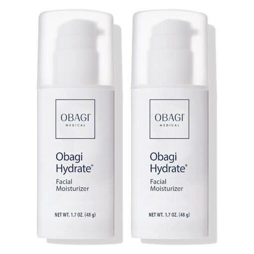 Obagi Hydrate Facial Moisturizer - Non-Comedogenic Intensely Hydrating All Day Moisturizer that Combats Dryness with Tara Seed Extract, Shea Butter & Avocado Oil