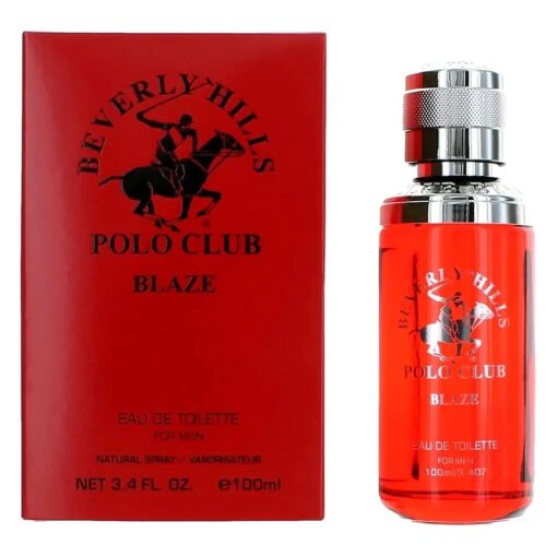 BHPC Blaze by Beverly Hills Polo Club, 3.4 oz EDT Spray for Men