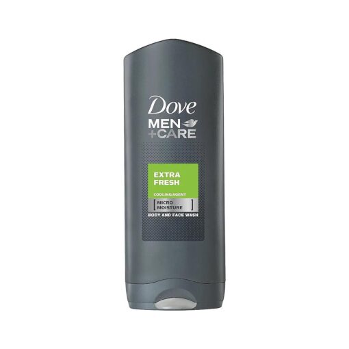 Dove for Men Plus Care Extra Fresh Body and Face Wash 250ml, 8.45 Fl Oz ( Pack of 1 )