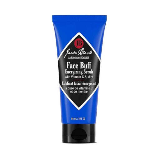 Jack Black Face Buff Energizing Scrub, Deep Cleaning Pre-Shave Cleanser, Men 's Facial Scrub, Remove Oil, Dirt & Dead Skin, Men 's Cleanser, Hydrating Skincare