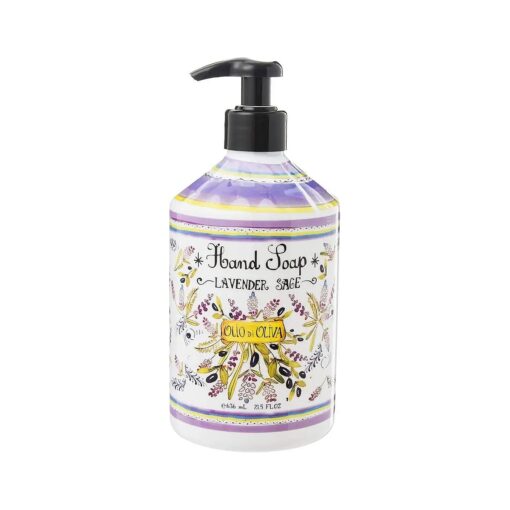 Italian Lavender Sage Virgin Oil Hand Soap - 21.5 oz .