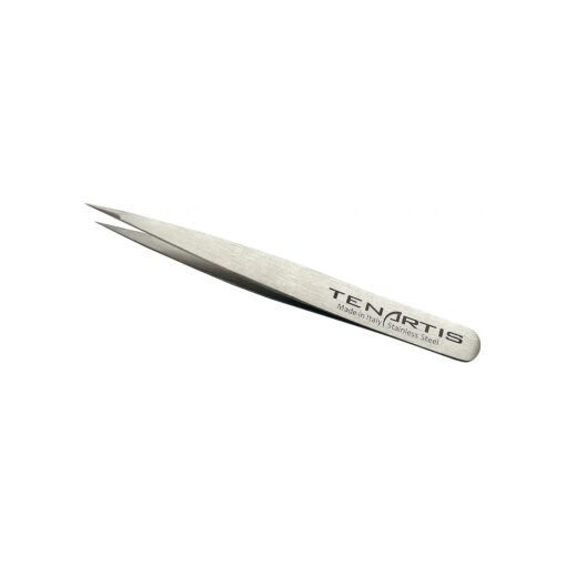 Pointed Hair Tweezers Stainless Steel - Tenartis Made in Italy