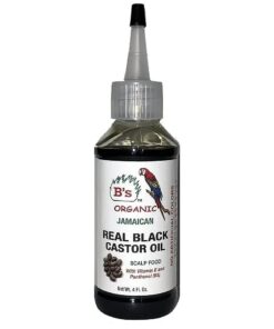 Jamaican Real Black Castor Oil 4 oz .