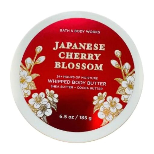 Bath and Body Works Japanese Cherry Blossom Ultra Shea Body Butter 6.5Oz .