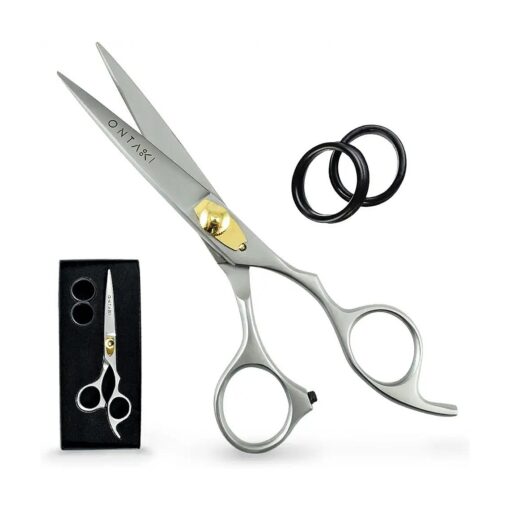 6.5" Hair Cutting Scissors - Japanese Steel Hair Scissors, Beard & Moustache - Hand Forged Hair Cutting Tool for Professional Barbers - Sharp Hair Shears for Men & Women - Japanese Hair Shears