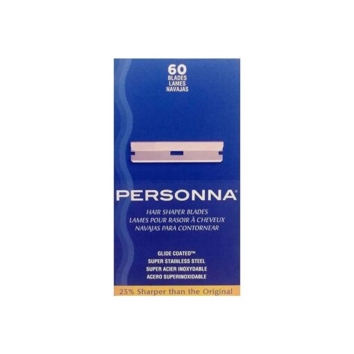 Personna Hair Shaper Blades, 60 Count