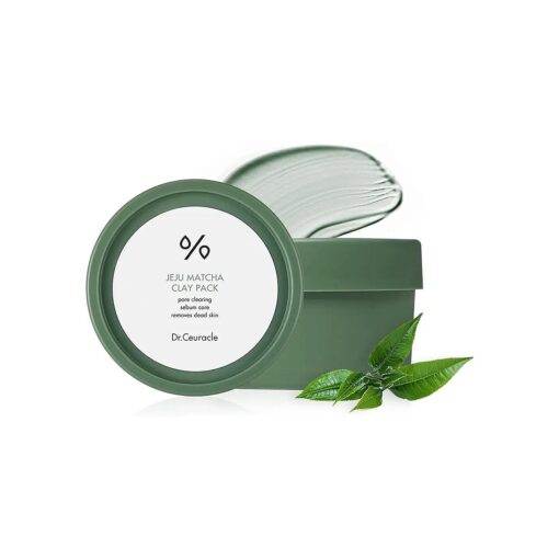 Dr.Ceuracle Jeju Island Matcha Clay PackiKorean Facial Mask Purifying PoreiRemoves Blackheads, Detoxifying, CleansingiGreen Tea Mud Mask Tightening for Youthful & Hydrating Skinileegeehaam