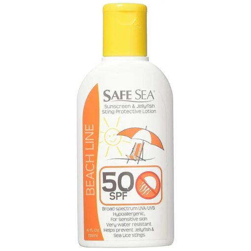 Anti-Jellyfish Sting Protective Lotion - Sunscreen - Sunblock - Sea Lice - Jelly Fish - 50SPF Adults ( 50SPF Adults )