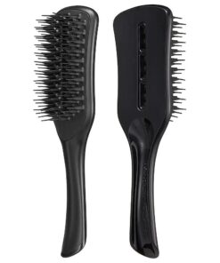 Tangle Teezer | The Ultimate Vented Hairbrush for Wet Hair | Easy Blow-Dry for Volume and Lift | Jet Black