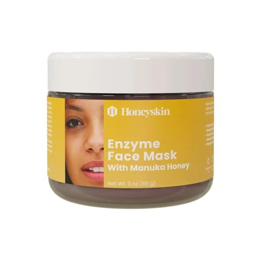 Organic Papaya Enzyme Face Mask - Hydrating Face Mask Skin Care - Deep Pore Cleanser - Moisturizing Face Mask - Exfoliating Face Mask - Natural Skin Mask with Kaolin Clay and Bentonite Clay Mask ( 3oz )