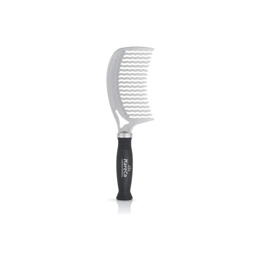 KareCo Detangling Tangle Buster Comb, Silver