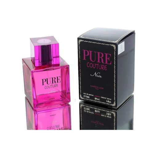 Karen Low Pure Couture Noir Eau de Parfum Spray for Women, 3.4 Ounce