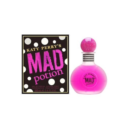 Katy Perry Mad Potion Eau De Parfum Spray for Women, 3.4 Fl Oz ( Packaging May Vary )