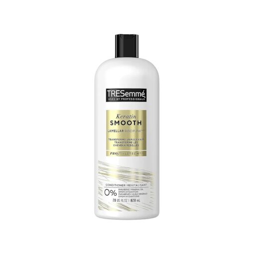 TRESemme Conditioner for Frizzy Hair, Keratin Smooth Formulated with Lamellar-Discipline, 28 oz