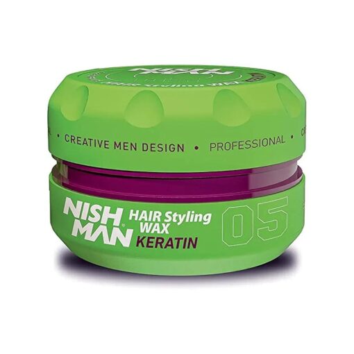 nishman Hair Styling Series ( 05 Keratin AQUA WAX, 150ml )