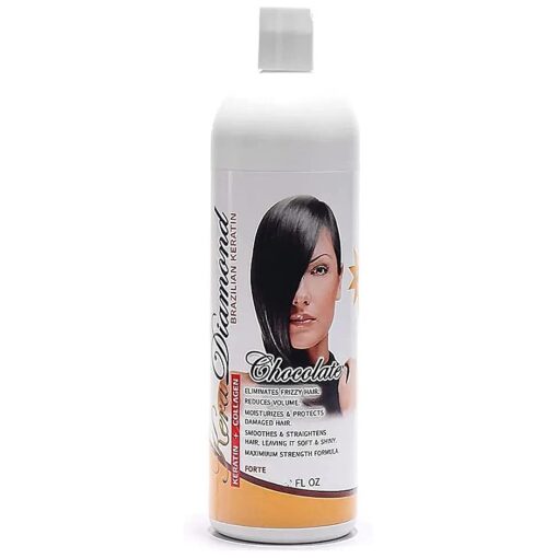 Kera Diamond Keratin Treatment Chocolate Restore w/Vitaminas 16FL Oz