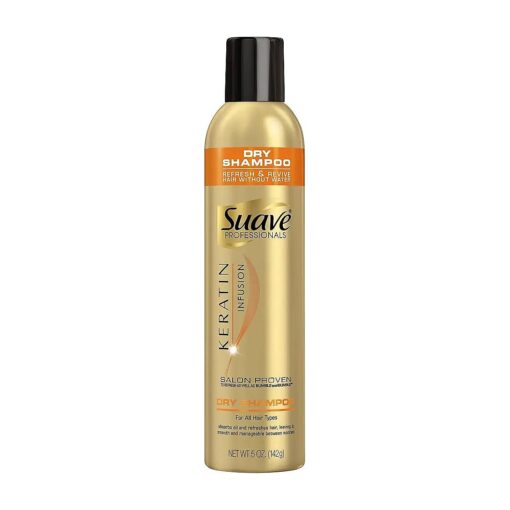 Suave Professionals Keratin Infusion Dry Shampoo, 5 Ounce