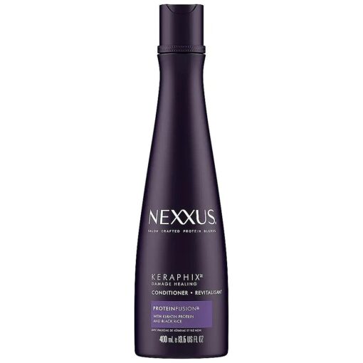 Nexxus Keraphix Conditioner Keraphix with ProteinFusion for Damaged Hair With Keratin Protein and Black Rice 13.5 oz