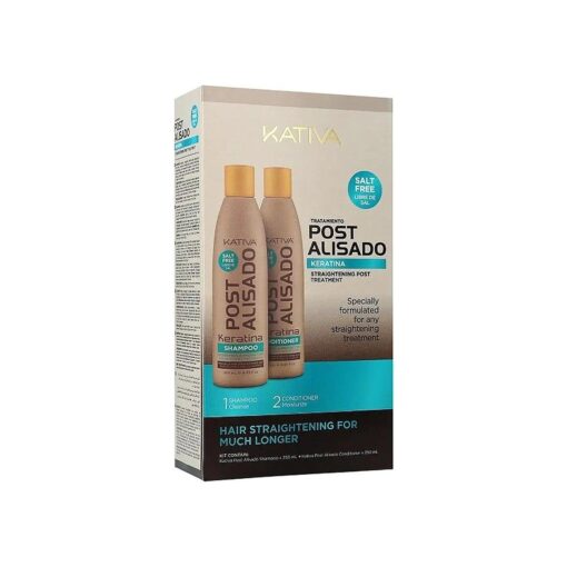 Kativa Tech Post Relaxer Kit X 2 Units ( Shampoo + Conditioner 250 Ml Ml ) by KATIVA