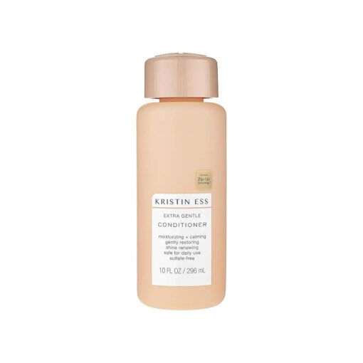 Kristin Ess Hair Extra Gentle Conditioner for Sensitive Skin + Scalp, Moisturizing + Hydrating Conditioner for Dry Hair, Vegan, Color Safe + Keratin Safe, 10 fl oz