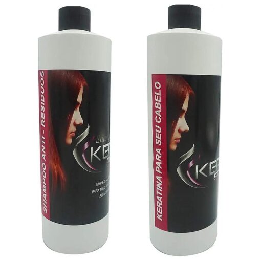 Keratina kera Fruit 16oz/500 ml, kit with Shampoo, Tratamiento De Keratina Alisado profundo