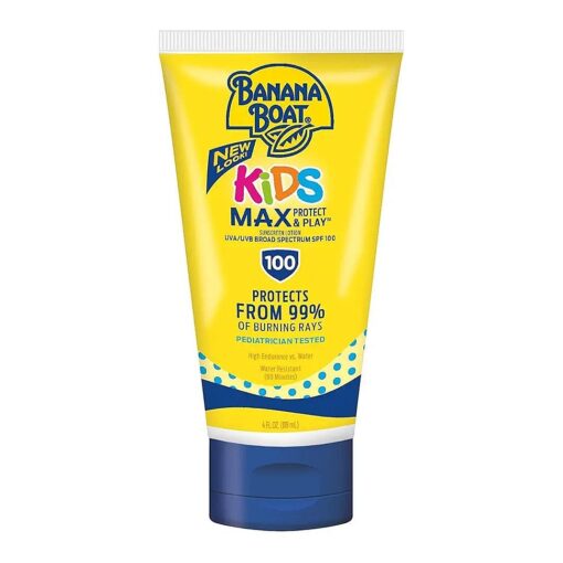 Kids Max Protect & Play Broad Spectrum Sunscreen SPF 100 4 oz