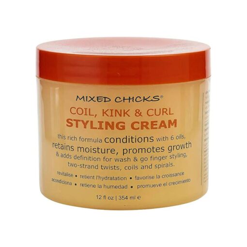 Mixed Chicks Coil, Kink & Curl Styling Cream, 12 Fl, Oz