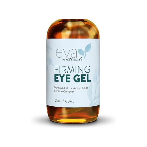 Anti-Aging Eye Gel - Luxurious Hydrating Under Eye Cream For Dark Circles and Puffiness, Bags, Crows Feet, Wrinkles - With Hyaluronic Acid & Skin-Firming Peptides Eye Serum ( 2 oz, )