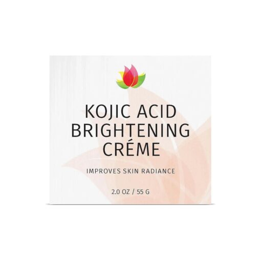 Reviva Labs Kojic Acid Brightening Creme | 2oz | with Kojic acid to help reduce the appearance of dark spots and skin tone discoloration