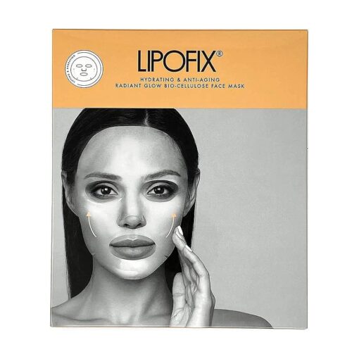 Anti Aging Lifting Hydrating Facial Bio Cellulose Face Mask Sheet For Fine Line Reducing And Skin Radiance, Made in Korea ( 6 MASKS )