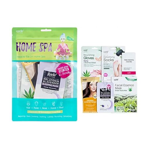 Skincare Beauty Kit | Korean Beauty | 6 Items Included | Gift set for women, Spa Gift for women | Mother 's Day Gifts | Teacher Appreciation ( Home Spa Kit )