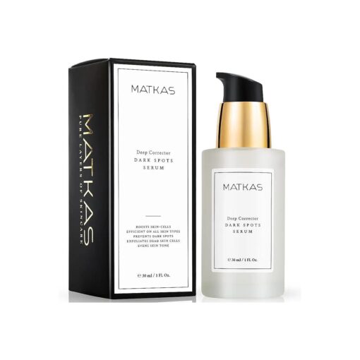 MATKAS Korean Dark Spot Remover for Face Serum - for Uneven Skin Tone, Hyperpigmentation Treatment, Dark Spot Corrector, Discoloration Correcting - Niacinamide, Oat Extract, Green Tea, Hyaluronic Acid