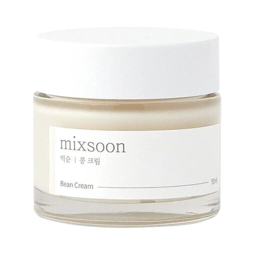 mixsoon Bean cream Vegansnail, Long-lasting Soothing Hydration Cream for face, Korean Skin Care 1.69 fl.oz 50ml