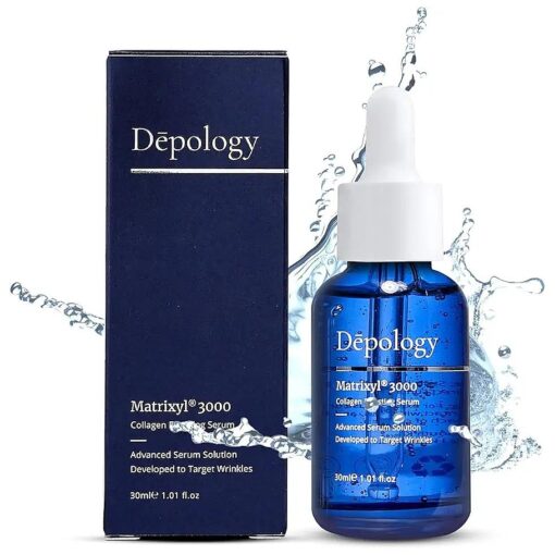 depology MATRIXYL ( r ) 3000 Serum, Promotes Anti Wrinkle Serum, Korean Skin Care Products for Face Elasticity, Facial Skin Serum for Women, Skincare for All Skin Types