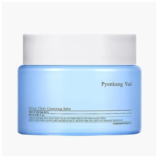 Pyunkang Yul [ PKY ] Deep Clear Cleansing Balm, All in One Facial Cleanser for Heavy Makeup Removal, Moisturized Finish with Plant Based Oil, Korean Skincare ( 3.38 Fl.Oz, 100ml )