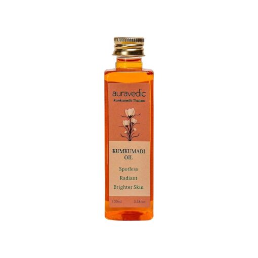 Kumkumadi Oil Pure Saffron For Ultra Radiant Skin, 3.38 Fl Oz ( 100ml )