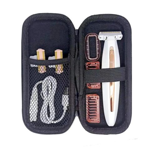 Hard Shaver Case for Finishing Touch Flawless Body Rechargeable Ladies Shaver and Trimmer Travel Case Portable Protective Bag