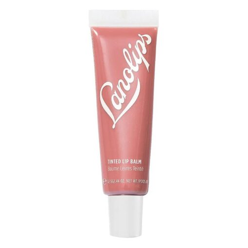 Lanolips Tinted Balm, Perfect Nude - Moisturizing Lip Tint with Lanolin and Gloss for Shiny, Hydrated Lips - Hydrating Lip Balm for Dry Lips ( 12.5g / 0.44oz )