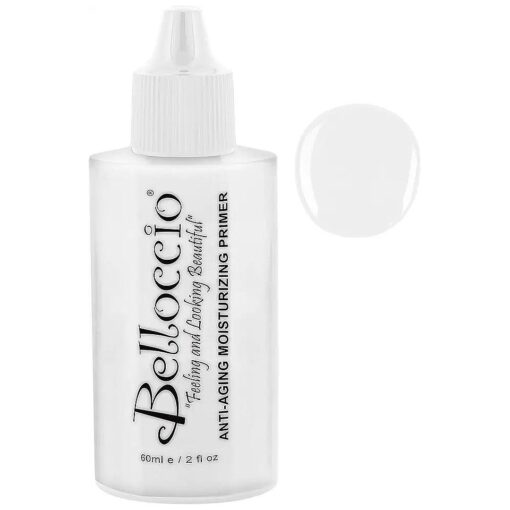 Belloccio Moisturizing Primer Anti-Aging Airbrush Makeup-Large 2-oz Bottle