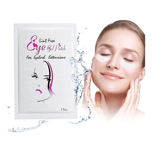 Under Eye Gel Pads Eyelash Extension Pads Lint Free DIY False Eyelash Lash Extension Makeup Eye Gel Patches Pack ( 200 )