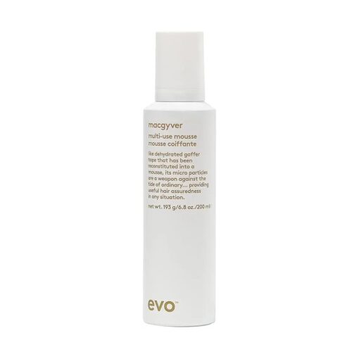 EVO Macgyver Multi-use Mousse - Texturising Hair Mousse - Instant Volume With Lasting Hold