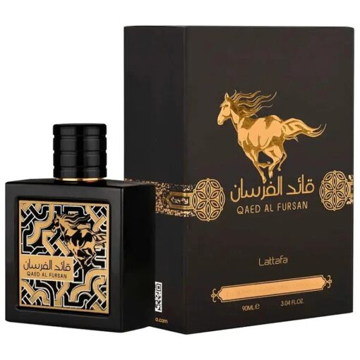 Lattafa Perfumes Qaed Al Fursan for Unisex Eau de Parfum Spray, 3 Ounce