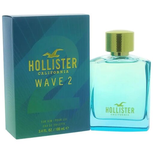 Hollister Wave 2, Eau de Toilette Spray, Men, 3.4 Ounce