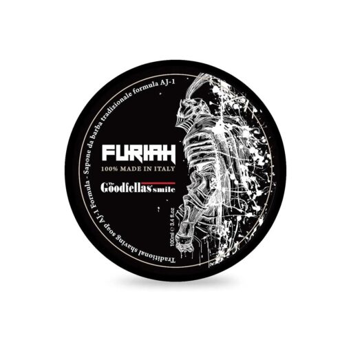 Luxury Shaving Soap, Formulated for Use with A Shaving Brush, Made in Italy ( Furiah / Leather & Wood )