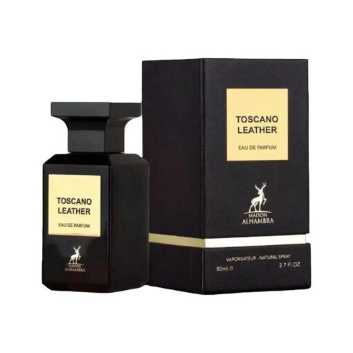 ALHAMBRA TOSCANO LEATHER 2.7 EAU DE PARFUM SPRAY FOR MEN