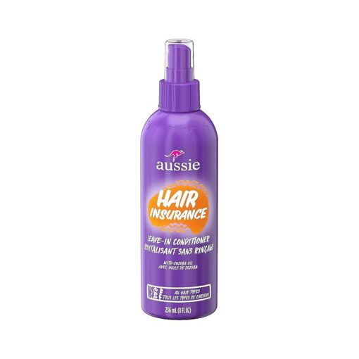 Aussie Conditioner Hair Insurance Leave-In Spray 8 Ounce ( 236ml ) ( 3 Pack )